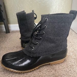 Bass Duck Rain Boots Size 10